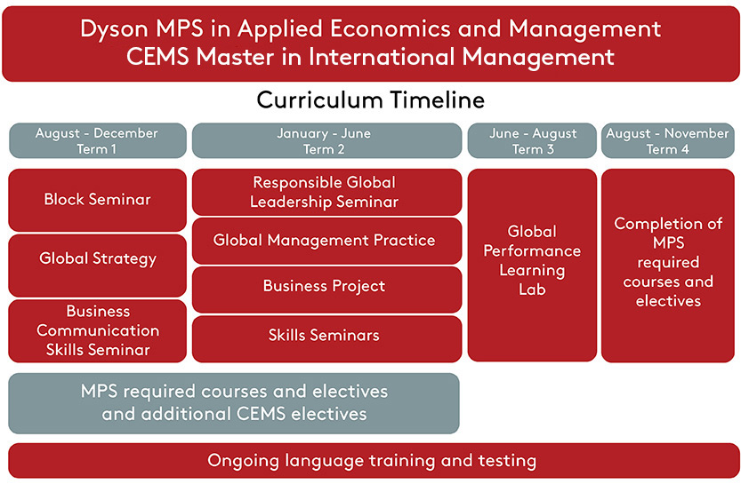 CEMS Master in International Management (MIM) Program Cornell Dyson