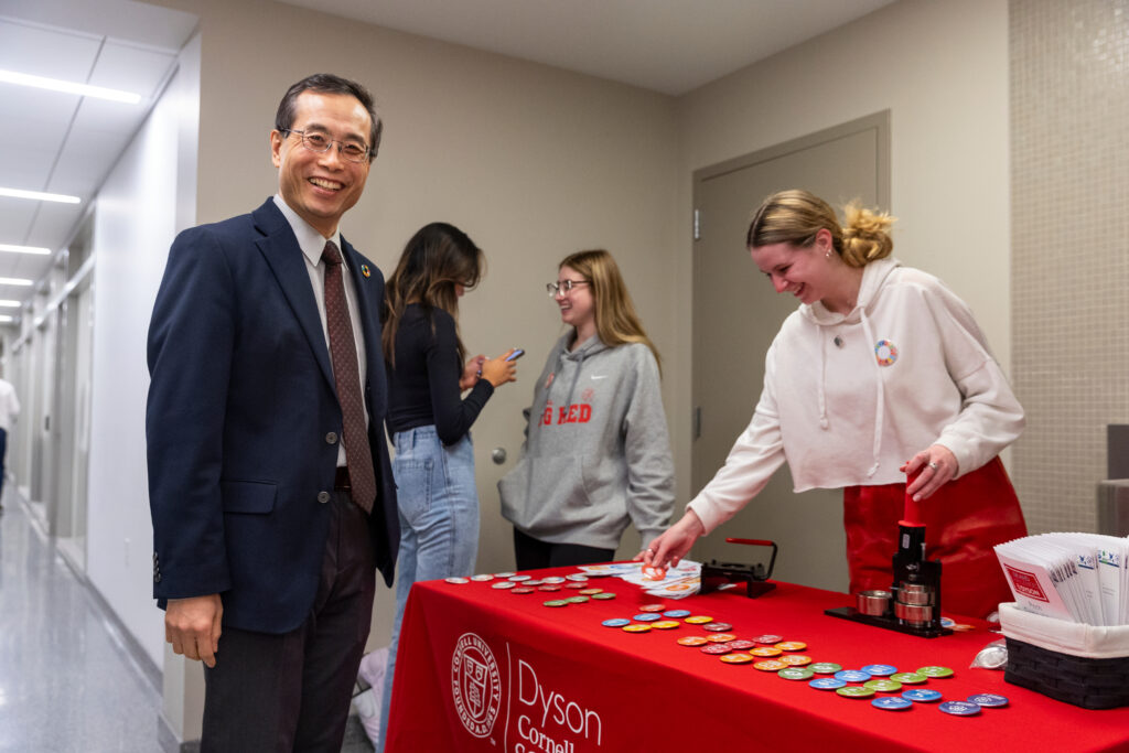 Dean Zhao at the 2023 Pitch Competition